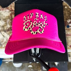 Easyrider Leopard trucker hat Hot Pink